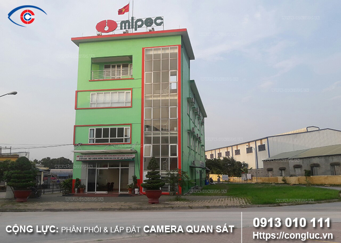 lắp đặt camera quan sát tại công ty cp hóa dầu quân đội MIPEC cn Hải Phòng