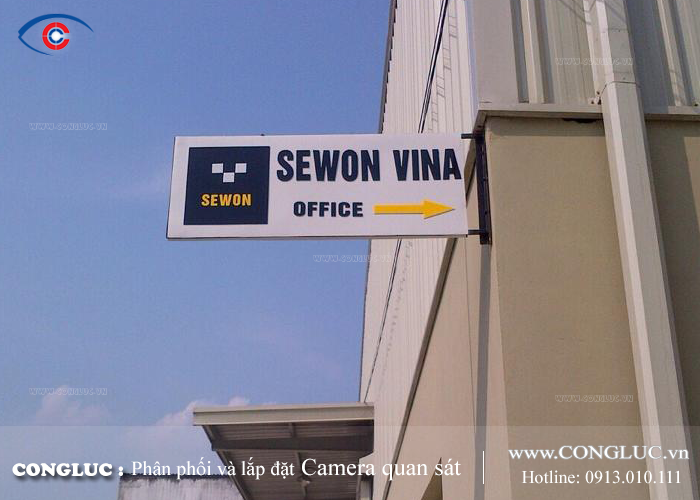 Lắp đặt hệ thống camera giám sát tại Công ty Sewon Vina Bắc Ninh