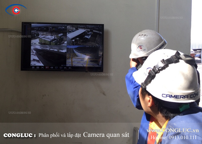 Lắp đặt camera samsung chính hãng tại công ty Tân Phú Xuân