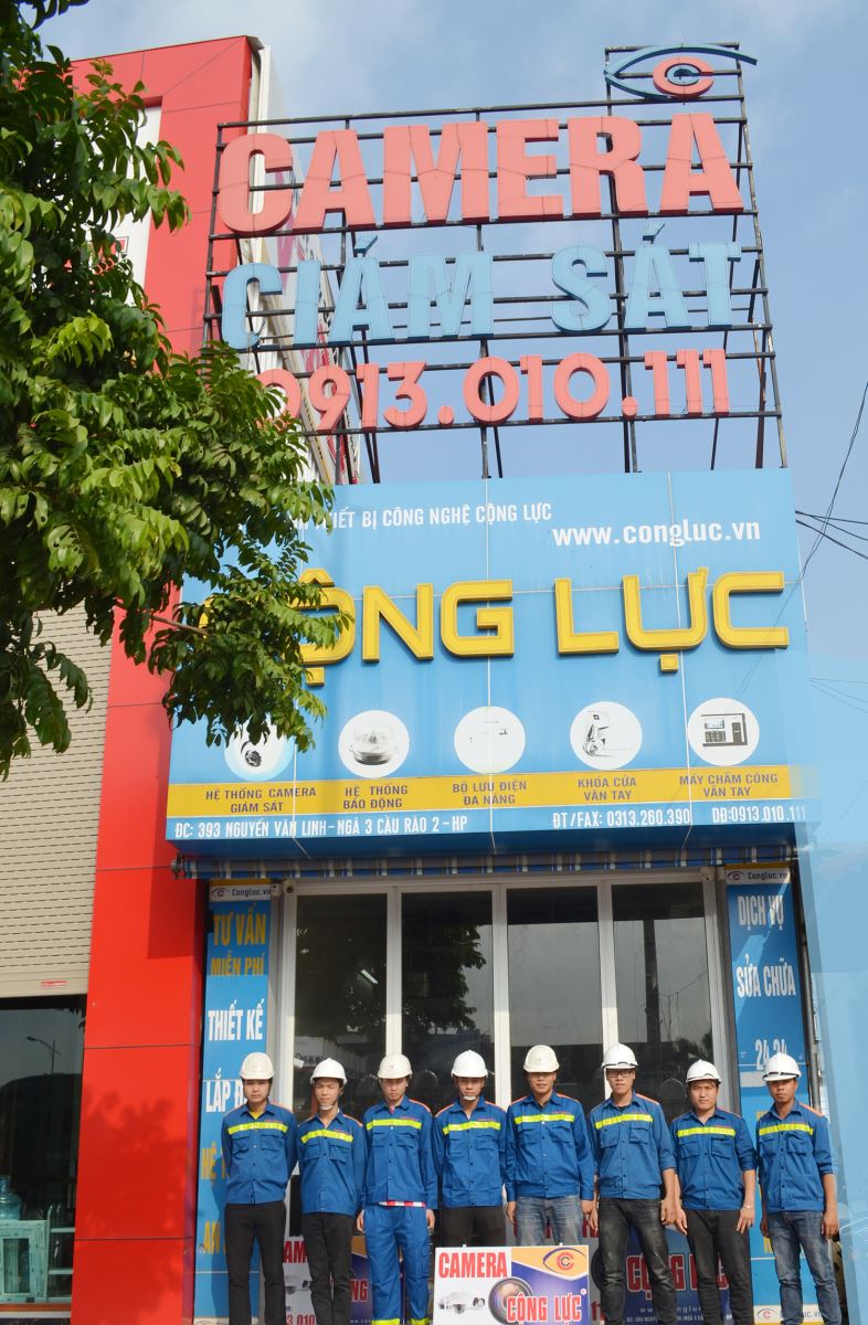 Công ty máy chấm công cộng lực 393 Nguyễn Văn Linh Hải Phòng