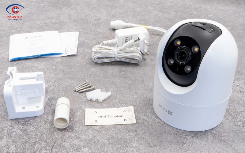 bán trọn bộ camera ip wifi ezviz h8c 2mp chính hãng giá rẻ tại hải phòng