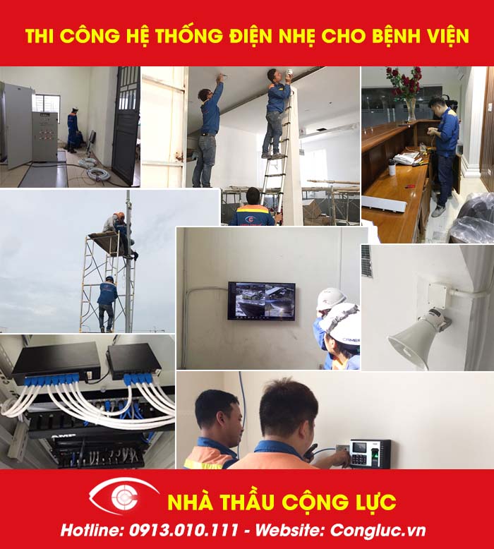 cộng lực nhà thầu thi công hệ thống điện nhẹ bệnh viện tại hải phòng