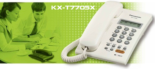 Lắp đặt điện thoại bàn cố định không dây Panasonic KX-T7705x giá rẻ