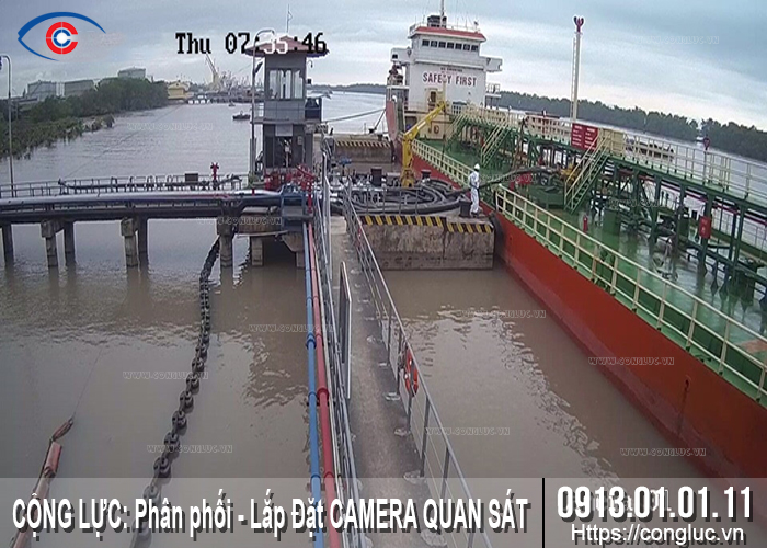 lắp đặt camera chống ăn mòn cảng biển tại hải phòng
