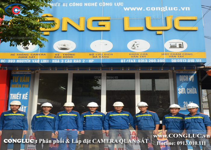Công ty lắp camera uy tín tại Quận Hồng Bàng Hải Phòng