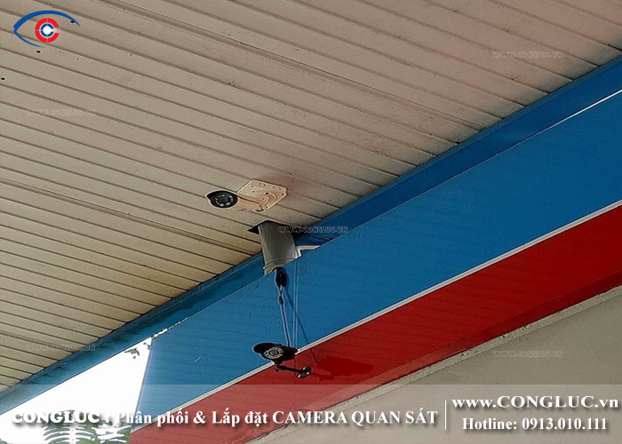lắp đặt camera quan sát cửa hàng xăng dầu tại Bắc Sơn Hải Phòng
