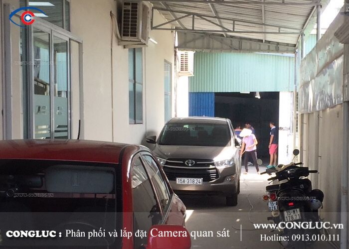 Lắp đặt camera quan sát tại An Thái An Lão Hải Phòng - Công ty Hải Hoàng