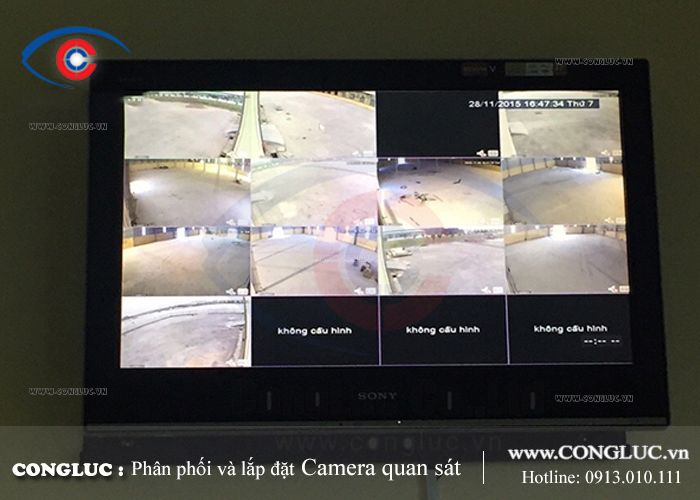 Lắp đặt camera an ninh tại Công ty Hoàng Thành Hải Phòng