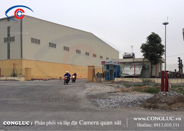 Lắp đặt hệ thống camera quan sát tại công ty Hoàng Thành Hải Phòng