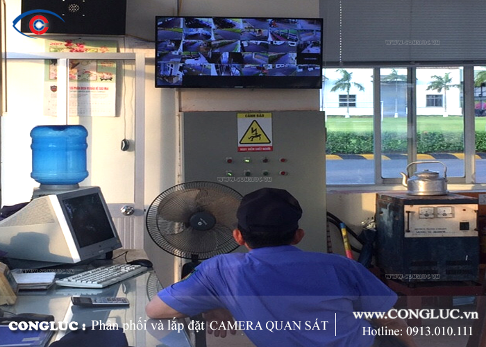 Lắp đặt hệ thống camera quan sát công ty nhựa Phú Lâm tại Dương Kinh
