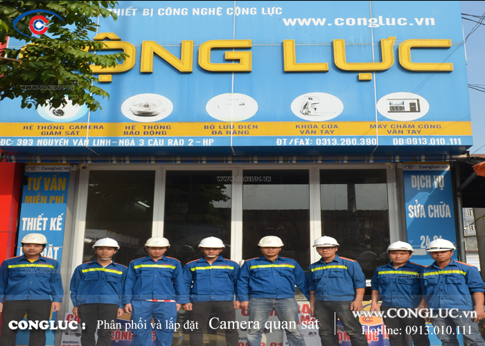 Nhà thầu thi công hệ thống camera giám sát an ninh công ty nhựa Phú Lâm quận Dương Kinh