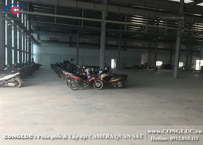 lắp camera quan sát tại nhà máy Tân Phong An KCN Vsip Hải Phòng