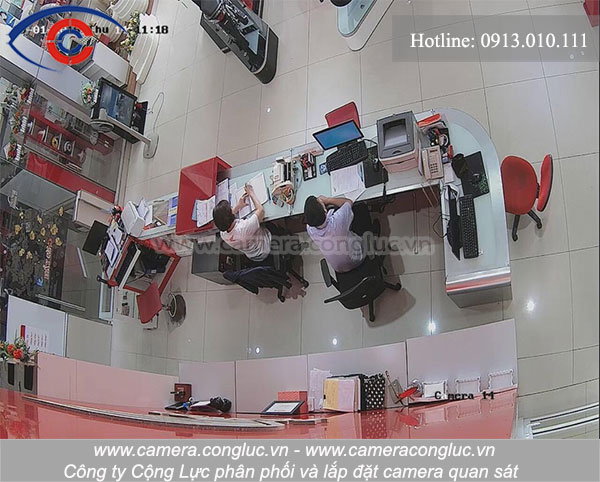 Lắp đặt camera HD Paragon cho văn phòng