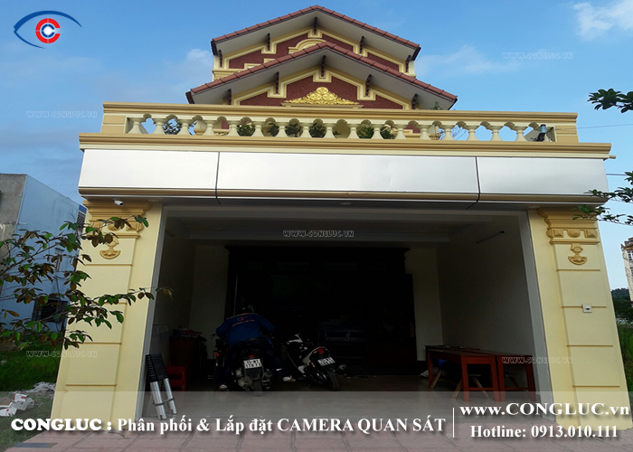 Lắp đặt camera nhà riêng tại An Dương Hải Phòng