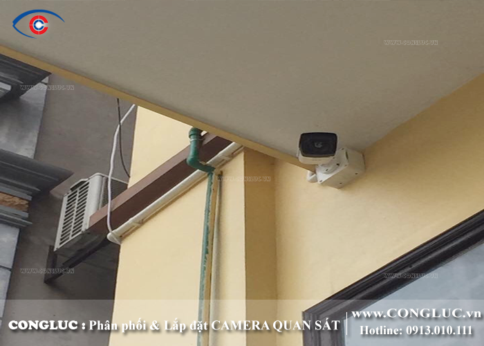 Lắp camera giám sát ngoài trời nhà riêng tại Lũng Bắc Hải Phòng