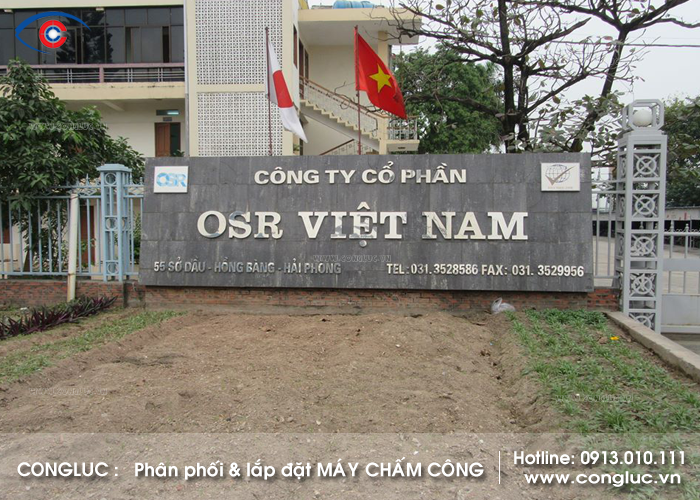 Lắp máy chấm công tại Quận Hồng Bàng công ty OSR Việt Nam