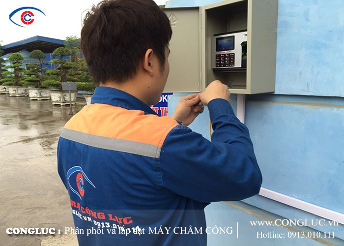 Địa chỉ lắp máy chấm công uy tín giá rẻ tại Quận Lê Chân Hải Phòng