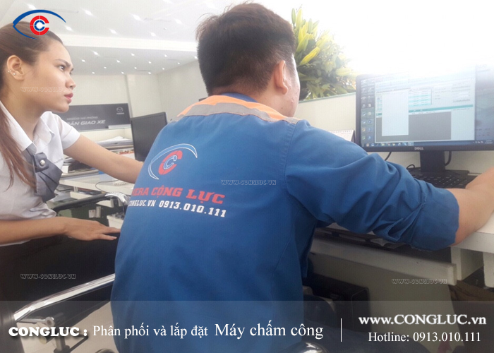 Lắp đặt máy chấm công giá rẻ tại Hải Phòng