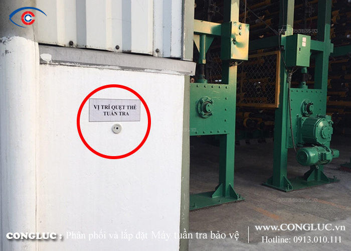 Lắp máy tuần tra bảo vệ tại nhà máy nhựa Phú Lâm Hải Phòng