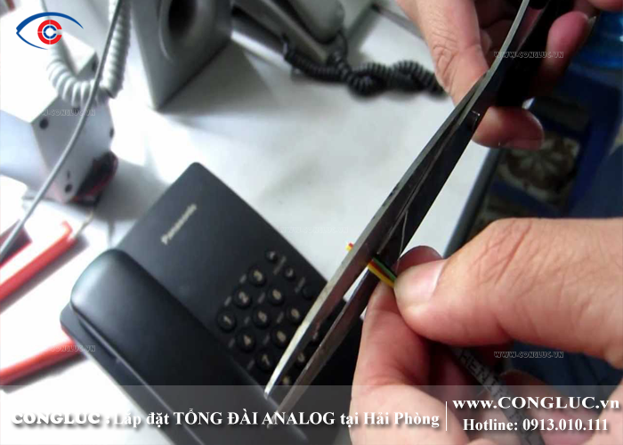 Lắp tổng đài điện thoại analog chính hãng tại Hải Phòng