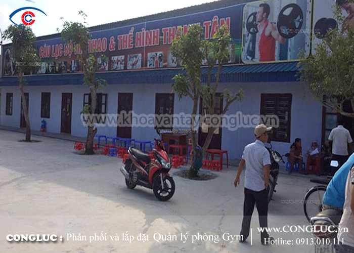 Lắp phần mềm quản lý phòng tập Gym Thanh Tân tại Kiến Xương Thái Bình