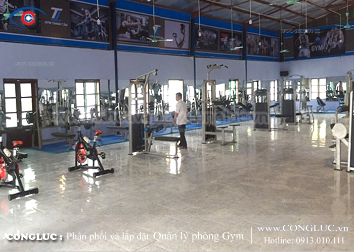 Lắp phần mềm quản lý phòng Gym Thanh Tân tại Thái Bình