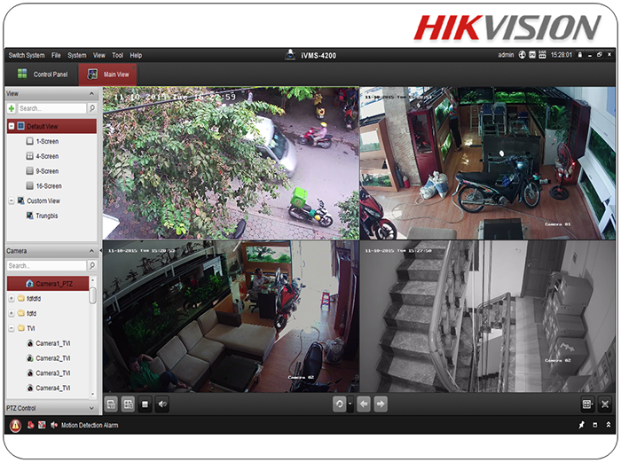 Lắp đặt trọn bộ camera Hikvision cho nhà ở